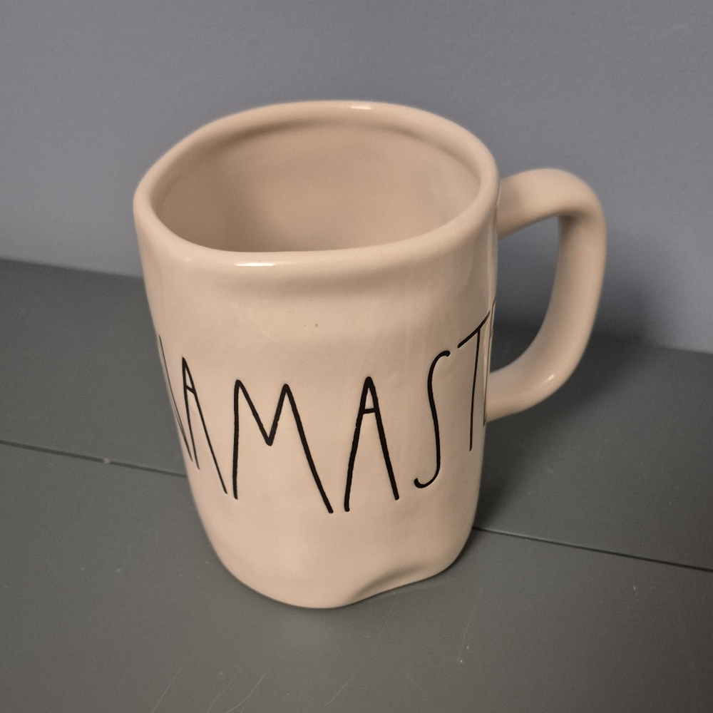 Rae Dunn "Namaste" White Mug